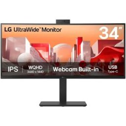 Lg Écran 34ba85qe-b.aeu 34´´ Wqhd Ips Led 100hz Black One Size unisex