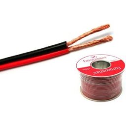Euroconnex Câble D´enceinte 4512 2x1.5 Mm 100 M Black / Red One Size unisex