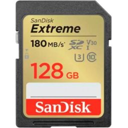SanDisk Carte Mémoire Uhs-i C10 V30 U3 Sd Black One Size unisex