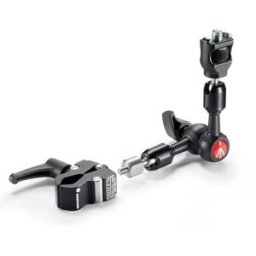 Manfrotto Trépied Micro Arm 15 Cm Nano Clamp Black One Size unisex