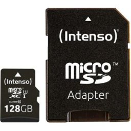 Intenso Carte Mémoire Micro Sdxc 128gb Class 10 Uhs-i Premium Multicolor One Size unisex
