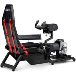 Next Level Racing Cockpit Flight Simulator Black One Size unisex