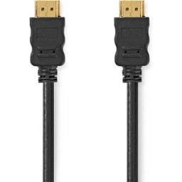 Nedis Cvgl34060bk150 Câble Hdmi Haut Débit Sur Ethernet Hdmi-hdmi 4k Arc 18 Gbps 15 M 60hz Black One Size unisex