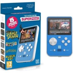 Plaion Console Rétro Technos Super Pocket Blue One Size unisex