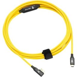 Cobra Tether Câble Usb-c Micro B 90º 5 M Yellow One Size unisex