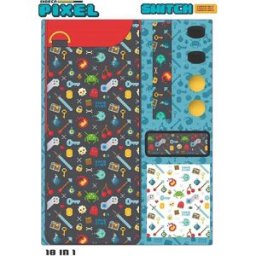 Indeca Housse Pour Nintendo Switch Pixel Kit Multicolour One Size unisex