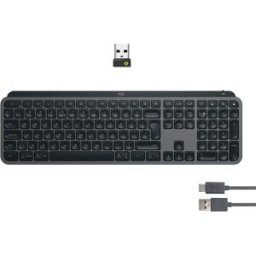 Logitech Clavier Sans Fil Mx Keys S Espagnol Grey / Graphite One Size unisex