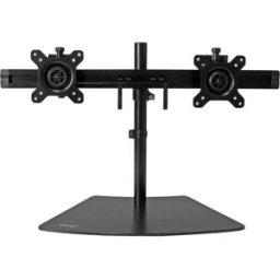 Startech Support De Moniteur Double Horizontal Black One Size unisex