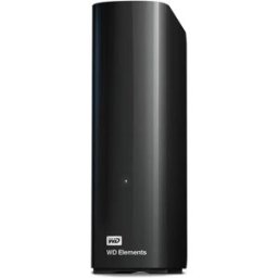 Western Digital Disque Dur Externe Hdd Elements Usb 3.0 3.5´´ Black One Size unisex