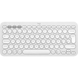 Logitech Clavier Sans Fil Pebble Keys 2 K380s Espagnol White One Size unisex