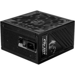 MSI Alimentation Modulaire Mpg A1250gs Pcie 5.1 1250w 80 Plus Gold Black One Size unisex