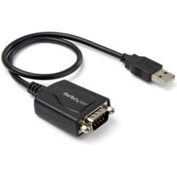 Startech Adaptateur 1 Câble Usb 2.0 Vers Série Black One Size unisex