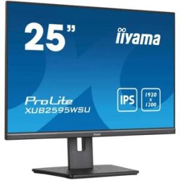 IIYAMA Écran Prolite Xub2595wsu-b5 25´´ Full Hd Ips Led Black One Size unisex
