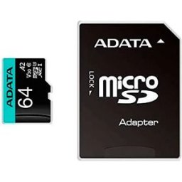 Adata Carte Mémoire Microsdxc Uhs-i Class 10 64gb Black One Size unisex
