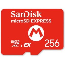 Nintendo Hw Carte Sd Switch 2 Sandisk Micro Sd Express 256gb Red One Size unisex