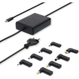Nedis Chargeur Pour Ordinateur Portable Nbau100110bk Black One Size unisex