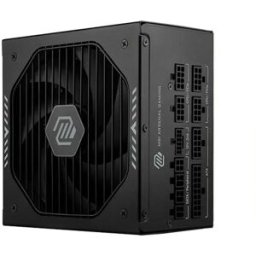 MSI Alimentation Modulaire Mag A1000gls Pcie 5.0 1000w 80 Plus Gold Black One Size unisex
