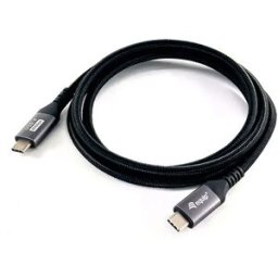 Equip Câble Usb-c 4.0 Gen 3 2 M Black One Size unisex