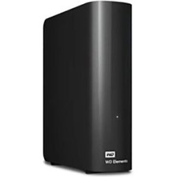 Western Digital Disque Dur Externe Hdd Elements Usb 3.0 3.5´´ Black One Size unisex