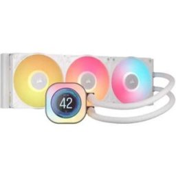 Corsair Refroidissement Liquide Icue Link Titan 360 Rx Lcd 360 Mm White One Size unisex