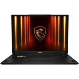 MSI Ordinateur Gaming Stealth 18 Hx Ai A2xwig-040xes 18´´ Ultra 9-275hx/32gb/2tb Ssd/rtx 5080 Black One Size unisex
