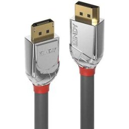 Lindy Câble Displayport 1.4 0.5 M Black One Size unisex