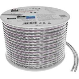 Oehlbach Câble D´enceinte 2x6 Mm 8 M Silver One Size unisex