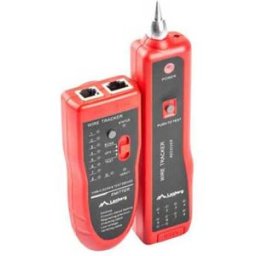 Lanberg Testeur De Câbles Nt-0501 Rj45/rj12/rj11/coax Red / Blue One Size unisex