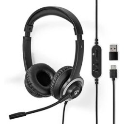 Nedis Casque Avec Micro Chstu310bk Black One Size unisex