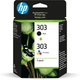 HP Ink Cartouche D´encre 303 Black / Tricolor One Size unisex