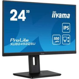IIYAMA Écran Prolite Xub2492qsu-b1 24´´ Wqhd Ips Led Black One Size unisex
