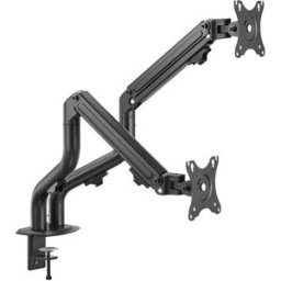 Iggual Support Double Moniteur Spmp02 Pro 17-32´´ Black One Size unisex