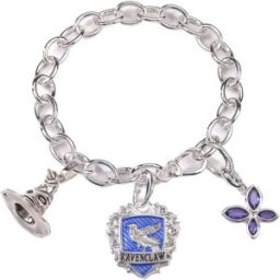 Noble Collection Bracelet Lumos Serdaigle Harry Potter Silver One Size unisex