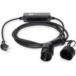 Nedis At-n05v3v3-f 3g1.5 Chargeur Portable Pour Véhicules électriques 5 M Black One Size unisex