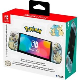 Hori Manette Nintendo Switch Split Pad Compact Pikachu Grey One Size unisex
