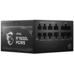 MSI Alimentation Modulaire Mag A750gl 80 Plus Gold 750w Black One Size unisex