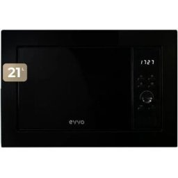Evvo Four à Micro-ondes Encastrable Avec Gril Mi30 1000w Black 21L unisex
