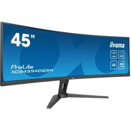 IIYAMA Écran Incurvé Xcb4594dqsn-b1 45´´ Qhd Ips Led Black One Size unisex