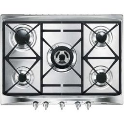 SMEG Table De Cuisson à Gaz Selezione Sr275xgh2 70- 75 Cm Stainless Steel One Size unisex