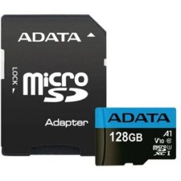 Adata Carte Mémoire Avec Adaptateur Cl10 Uhs-i 128gb Black One Size unisex