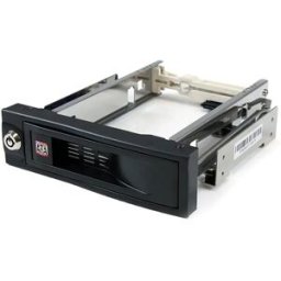 Startech Rack Mobile Sans Plateau De 5.25 Pouces Pour Disque Dur De 3.5 Pouces Black One Size unisex