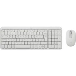 Logitech Clavier Et Souris Sans Fil Mk250 Espagnol White One Size unisex