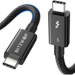 Blitzwolf Câble Usb-c Bw-hdc8 240w 1.5 M Black One Size unisex
