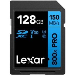 Lexar Carte Sd Professional 128gb 800x Pro Sdxc Uhs-i Black One Size unisex