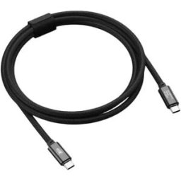 Cobra Tether Câble Usb-c 20gb 1.2 M Black One Size unisex