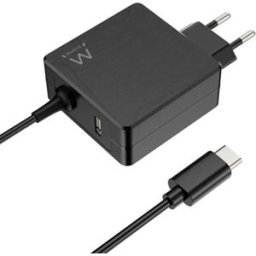 Ewent Chargeur Pour Ordinateur Portable Ew3978 65w Black One Size unisex