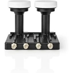 Nedis Lnb Monobloc Quad 6.0° Black / White One Size unisex