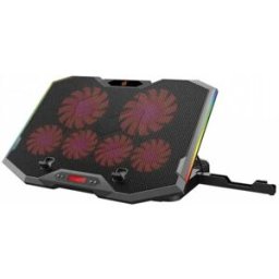 Conceptronic Base De Refroidissement Pour Jeux D´ordinateur Portable Thyia01b 17´´ Rgb Black One Size unisex