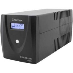 Coolbox Ups Guardian 3 1200va Lcd Black One Size unisex