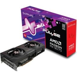 AMD Carte Graphique Saphire Rx 9070 Pulse Gaming Oc 16gb Gddr6 Black One Size unisex